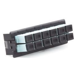 LINKEDPRO BY EPCOM LP-FO-S12-MM Placa Acopladora para Distribuidor de Fibra Optica LP-ODF-8024 Incluye 12 Acopladores SC Simplex para Fibra Multimodo (12 Fibras) - Img 3