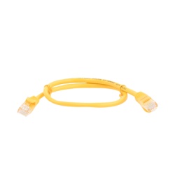 LINKEDPRO BY EPCOM LP-UT3-050-YE Cable de Parcheo UTP Cat5e - 0.5 Metros (1.64 Pies) - Amarillo