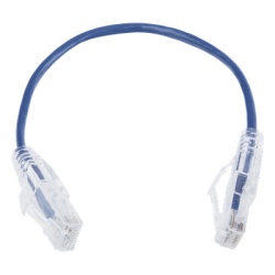 LINKEDPRO BY EPCOM LP-UT6-020-BU28 Cable de Parcheo Slim UTP Cat6 - 20 cm (7.87 Pulgadas) Azul Diametro Reducido (28 AWG)