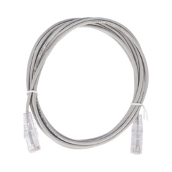 LINKEDPRO BY EPCOM LP-UT6-200-GY28 Cable de Parcheo Slim UTP Cat6 - 2 Metros (6.56 Pies) Gris Diametro Reducido (28 AWG)