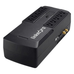 LINKEDPRO BY EPCOM LPAKA350 UPS de 350 VA/255 W Topologia Standby Entrada 120 Vca NEMA 5-15P Tipo Gabinete Compacto Con 6 Tomas NEMA 5-15R