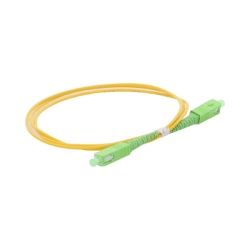 LINKEDPRO BY EPCOM LPSM2SCASCAS1 Jumper de Fibra Optica Monomodo SC/APC-SC/APC Simplex de 1 Metro (3.28 Pies) 2mm