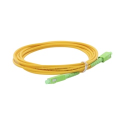LINKEDPRO BY EPCOM LPSM3SCASCAS2 Jumper de Fibra Optica Monomodo SC/APC-SC/APC Simplex de 2 Metros (6.56 Pies) 3mm