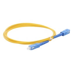 LINKEDPRO BY EPCOM LPSM3SCUSCUS1 Jumper de Fibra Optica Monomodo SC/UPC-SC/UPC Simplex de 1 Metro (3.28 Pies) 3mm
