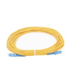 LINKEDPRO BY EPCOM LPSM3SCUSCUS10 Jumper de Fibra Optica Monomodo SC/UPC-SC/UPC Simplex de 10 Metros (32.81 Pies) 3mm
