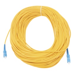 LINKEDPRO BY EPCOM LPSM3SCUSCUS60 Jumper de Fibra Optica Monomodo SC/UPC-SC/UPC Simplex de 60 Metros (196.85 Pies) 3mm