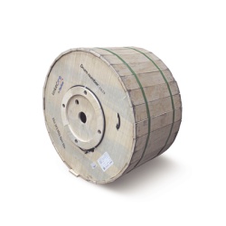 LINKEDPRO BY FIBERHOME MINI-ADSS-24C/4KM Carrete de 4 km de Fibra Optica Aerea Mini ADSS (ASU) G.652D Monomodo de 24 Hilos Exterior Span 80 Loose Tube