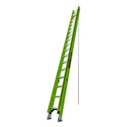 Little Giant Ladder Systems HYPERLITE-36-IA Escalera de Extension de Aluminio + Fibra de Vidrio HYPERLITE de 10.9 m (36 ft) / Capacidad 300-375 lb (136-170 kg) / No. de Parte 17736.