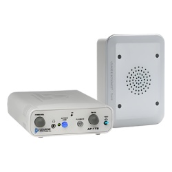 LOUROE ELECTRONICS ASK-4/501 Kit de Estacion AP-1TB y Microfono TLM-W con montaje de pared incluye alimentacion en 12Vcc y cables RCA