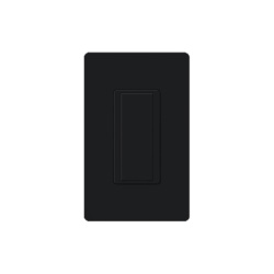 LUTRON ELECTRONICS MSC-AS-MN Switch acompanante Maestro para controlar una carga desde varios puntos con un switch multilocalizacion 120 V cableado de 3 vias estandar acabado satinado Midnight