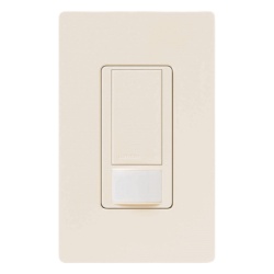 LUTRON ELECTRONICS MSOPS2BI Apagador y sensor de movimiento para espacios pequenos depositos armario vestidores alacena cocina lavanderia etc.