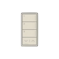 LUTRON RADIORA 3 RRSTW3RLPM (RadioRa3) Botonera Sunnata 3 escenas, programe escenas diferentes en cada botón.