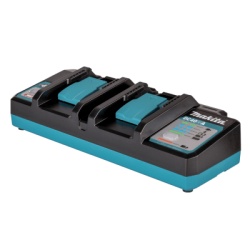MAKITA DC-40WA Cargador Rapido Doble para Bateria Litio Ion de 40V XGTÂ®