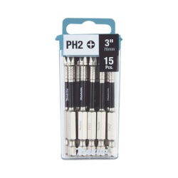 MAKITA E-01258 Broca Reforzada de 3" Phillips #2 Impact XPSÂ® Paq. c/15 piezas
