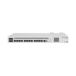 MIKROTIK CCR1036-12G-4S Cloud Core Router CPU 36 Nucleos Througput 16Gbps / 24Mpps 12 Puertos Gigabit Ethernet 4 Puertos SFP y 4 GB de memoria Ideal para IPsec