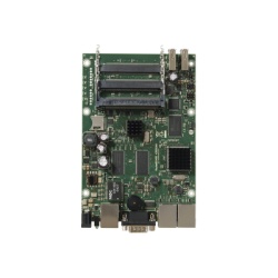MIKROTIK RB435G Board 3 Puertos Gigabit con 5 ranuras miniPCI de expansion hasta MIMO 10x10