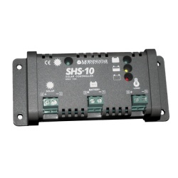 MORNINGSTAR SHS-10 Controlador de Carga Solar PWM 10 A / 12 VCC / Desconexion Automatica / IP22 / Proteccion Integral / Bajo Consumo 8 mA