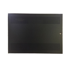 NOTIFIER BB-100 Gabinete para fuente de alimentacion AMPS-24 y baterias de respaldo / Soporta 4 Baterias de 55 AH o 2 de 100 AH / Color Negro / NOTIFIER