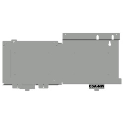 NOTIFIER C5A-M Chasis de 1 Fila para DVC-EM / para Panel N16X / Serie INSPIRE de NOTIFIER