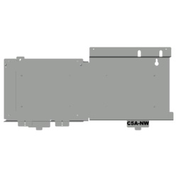 NOTIFIER CHS-ADP Chasis Adaptador / para Montar Chasis Serie CAB-4 en Gabinetes Serie CAB-5 / para Panel N16X / Serie INSPIRE de NOTIFIER