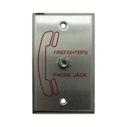NOTIFIER N-FPJ Toma remota de telefono para bomberos para el auricular FHS-F en sistemas NFC-FFT