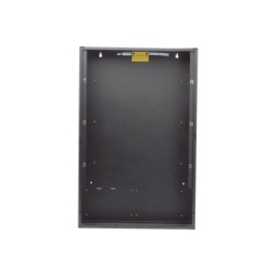 NOTIFIER SBB-C4 Caja posterior de 3 niveles para gabinete de panel contra incendio NOTIFIER acero calibre 16 color negro