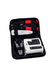 OEM OEM1600004 TCE LN-NET-TK-30 - Kit de Herramientas para Instalacion de Redes Probador de Cables Ponchadoras RJ45 Pinza de Impacto y Pelacables UTP/STP