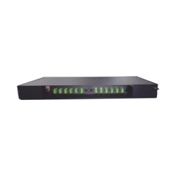 OPTEX KITPATCH-FD500 Patch panel de 12 puertos de 1u incluye pigtails adapters plates y splice tray