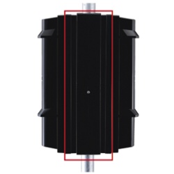 OPTEX PSC4 Accesorio para ocultar hueco entre detectores para serie SL de OPTEX