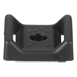 PANDUIT ABMT-A-C20 Sujetador Para Cable con Adhesivo 28.5 x 28.5 mm (1.12 in x 1.12 in) Color Negro Paquete de 100pz