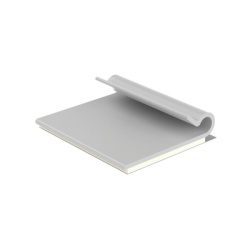 PANDUIT AJC19-A-C Clip Adhesivo Tipo J Para Cables de Hasta 4.8 mm de Diametro Uso Interior Color Gris Paquete de 100pz