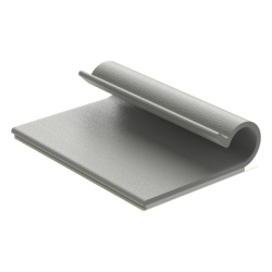 PANDUIT AJC31-A-C Clip Adhesivo Tipo J Para Cables de Hasta 7.9 mm de Diametro Uso Interior Color Gris Paquete de 100pz