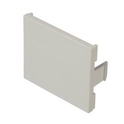 PANDUIT CHB2IW-X Modulo de Tapa Ciega (Inserto Ciego) de 1/2 Color Blanco Mate 1 Pieza