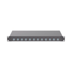 PANDUIT FD1W12AQDLCZ Distribuidor de Fibra Optica Con 12 Conectores LC Duplex (24 Fibras) Para Fibra Multimodo OM3/OM4 1 UR