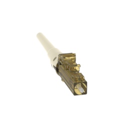 PANDUIT FLCSMC6EIY Conector de Fibra Optica LC Simplex OptiCam Multimodo 62/125 OM1 Pre-pulido Color Marfil