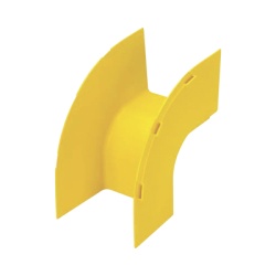 PANDUIT FROVRA4X4LYL Bajada Vertical Exterior de 90Âº Para uso con Canaletas 4X4 FiberRunner? Color Amarillo