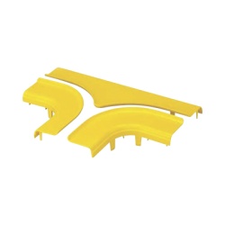 PANDUIT FRTSC4LYL Tapa Opcional para Accesorio en T Horizontal FRT4X4YL Color Amarillo