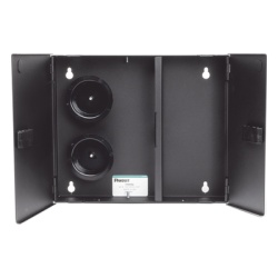 PANDUIT FWME2 Caja de Conexion de Fibra Optica Para Montaje en Pared Acepta 2 Placas FAP o FMP Hasta 48 Fibras Color Negro - Img 4