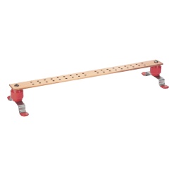 PANDUIT GB2A18I Barra de Conexion a Tierra StructuredGround? para Telecomunicaciones y Centro de Datos de 1/4" Grosor X 2" Ancho X 24" Largo.