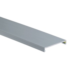 PANDUIT HC2LG6 Tapa para Canaleta Ranurada Tipo H de 2 in de Ancho 1828.8 mm de Largo Color Negro