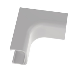 PANDUIT ICFC5IW-X Esquinero interior de radio controlado para uso con canaleta LD5 material ABS Color Blanco Mate