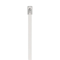 PANDUIT MLT1S-CP316 Cincho de Acero Inoxidable Pan-Steel? 316 Estandar 127mm largo x 4.6mm ancho. 100 Piezas