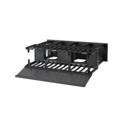 PANDUIT NM3 Organizador de Cables Horizontal NetManager Doble (Frontal y Posterior) Para Rack de 19in 3UR