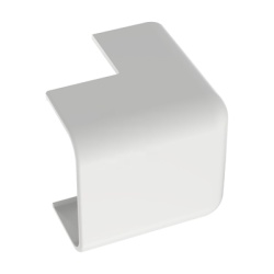 PANDUIT OCF10WH-X Esquinero exterior para uso con canaleta LD10 material ABS Color Blanco