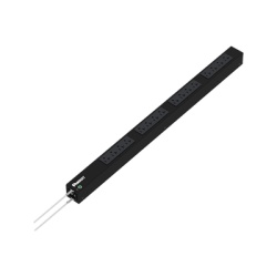 PANDUIT P16B04M PDU Basico para Distribucion de Energia Enchufe de Entrada NEMA 5-15P Con 16 Contactos NEMA 5-20R de Instalacion Vertical 15 Amp 120 Vca