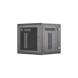 PANDUIT PZWMC12P Gabinete PanZone de Montaje en Pared de 19in Puerta Ventilada 12 UR 635mm de Profundidad Color Negro