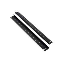 PANDUIT PZWMC18RR Kit de Rieles Posteriores para Gabinetes PanZone de Panduit de 18 UR Color Negro