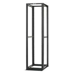 PANDUIT R4P Rack de Cuatro Postes Estandar de 19" Rieles Numerados y Roscados #12-24 Profundidad Maxima de 30 in 45 Unidades de Rack Color Negro