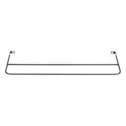 PANDUIT SRB19D7BL Barra para Aliviar Tension o Peso Atras de Patch Panel Extendida de 7 Pulgadas Montaje Invertido Color Negro