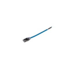 PANDUIT STP28X0.5MBU Patch Cord Cat6A Diametro Reducido 28 AWG Blindado S/FTP CM/LS0H 0.5 Metros (1.64 Pies) Color Azul